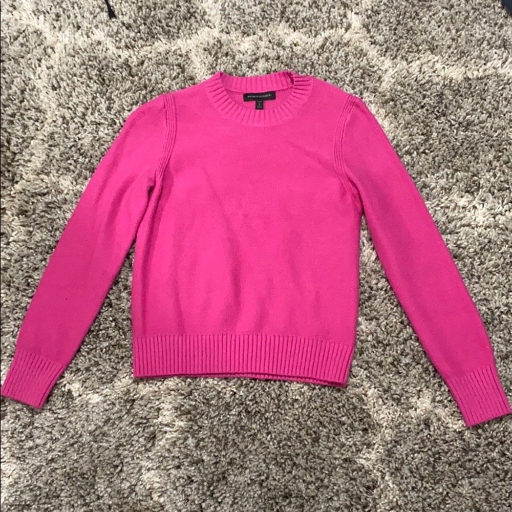 Pink Banana Republic Sweater